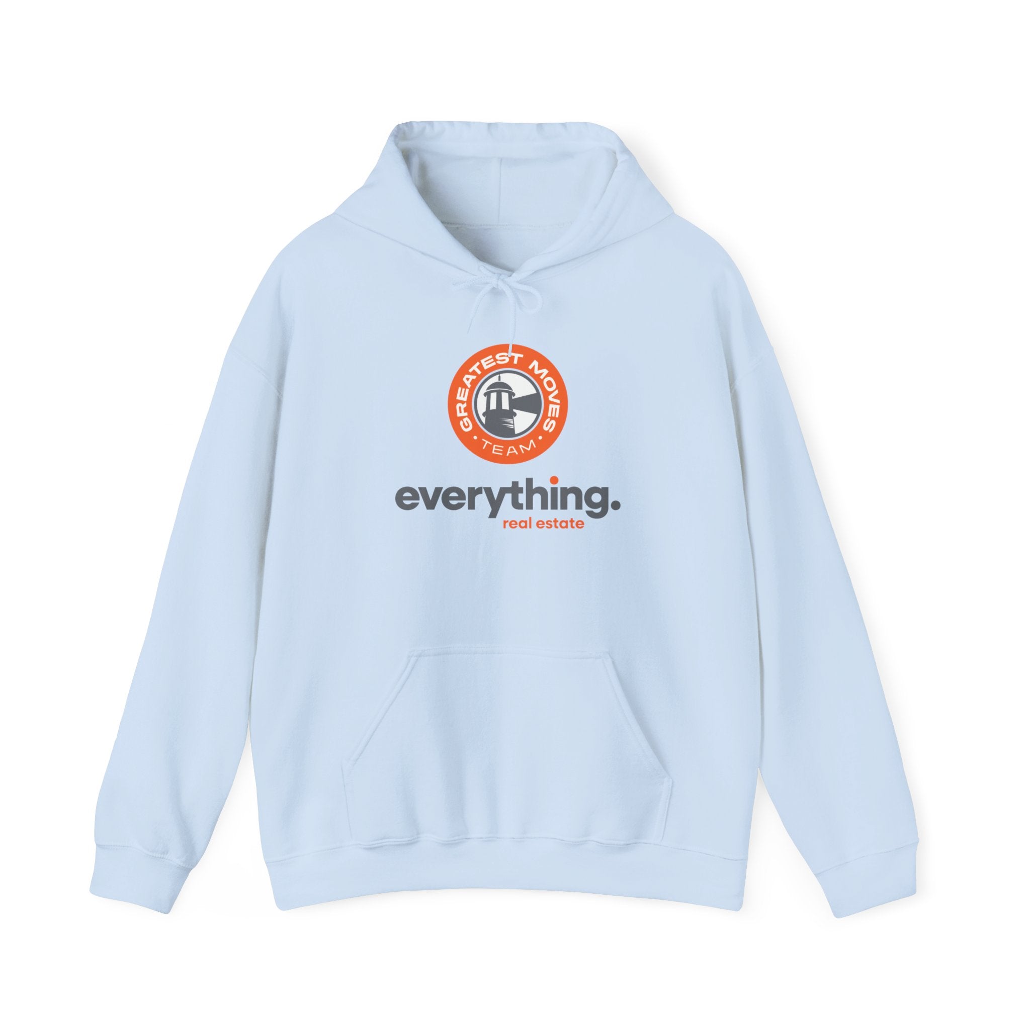 Everything Real Estate Hoodie — Logo Pullover for Agents & Homebuyers
