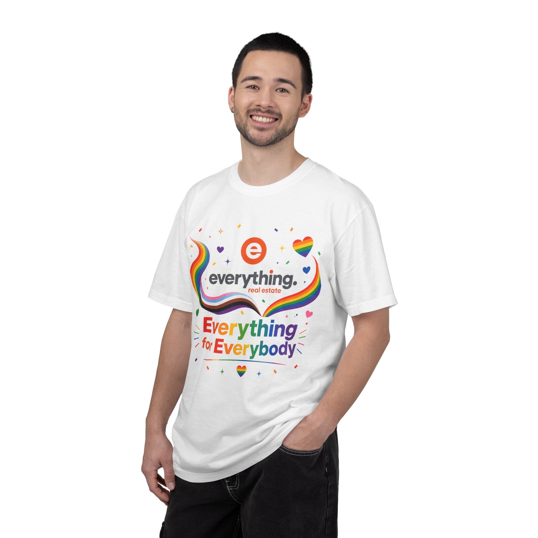 Everything Real Estate “Everything for Everybody” Pride T‑Shirt