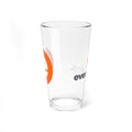 Mixing Glass — 16oz Branded Bar Pint with Orange “e” Logo