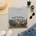 Military Support T-Shirt — "Proud to Support Our Military" Patriotic Eagle Tee
