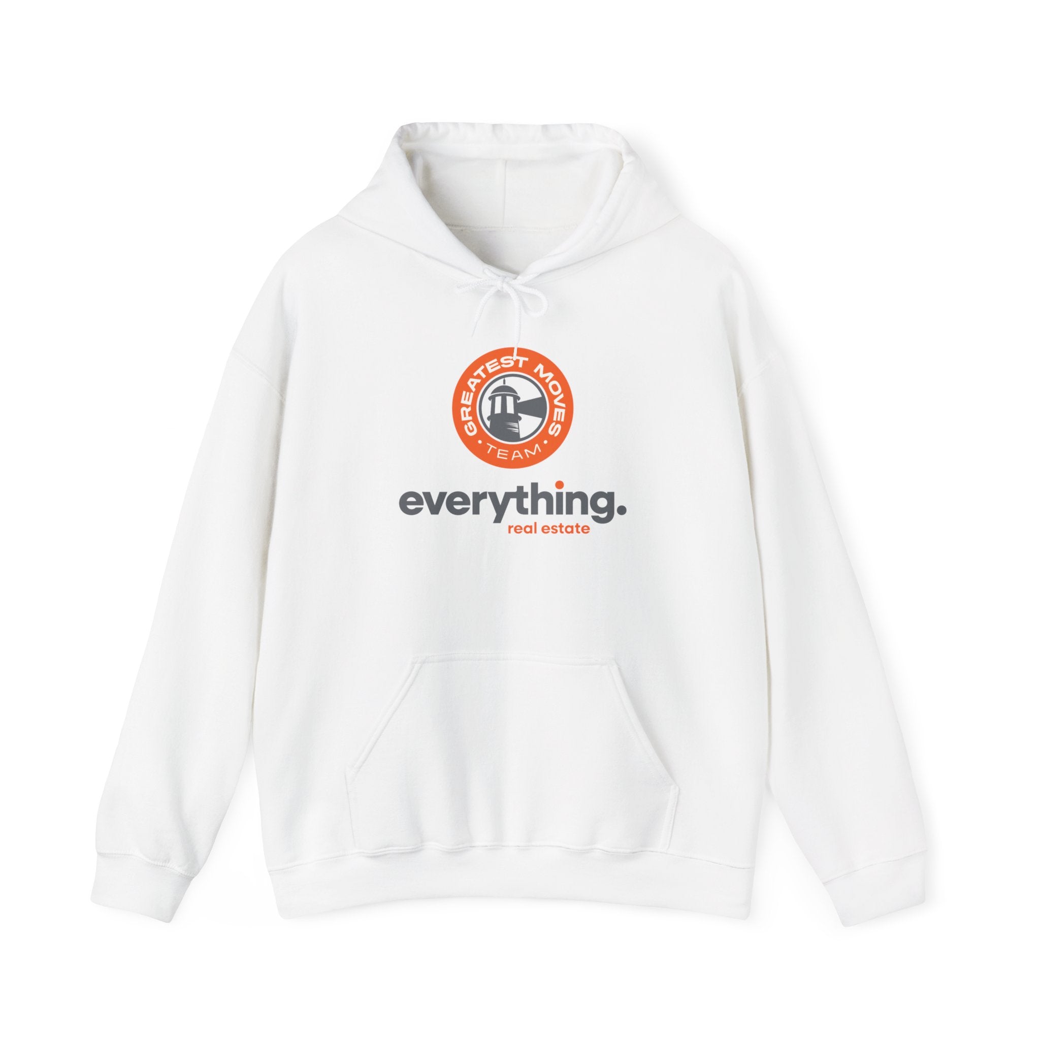 Everything Real Estate Hoodie — Logo Pullover for Agents & Homebuyers